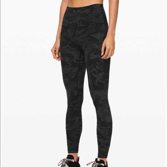 black camo lululemon